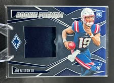 2024 Panini Phoenix Rookie Phenom Jersey Joe Milton III #RPJ-JMN card