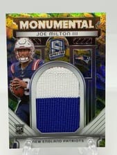 2024 Panini Spectra Monumental Memorabilia Joe Milton III #MM-JMN card