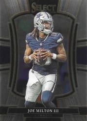 2025 Panini Select Base Set Joe Milton III #196 card