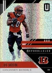 2018 Panini Unparalleled Base Set Joe Mixon #40 card