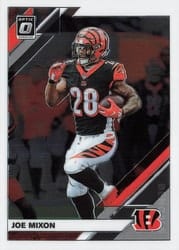 2019 Donruss Optic Base Set Joe Mixon #22 card