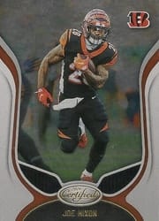 2019 Panini Certified Base Set Joe Mixon #15 card