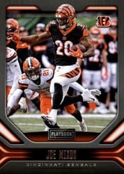 2019 Panini Playbook Base Set Joe Mixon #24 card