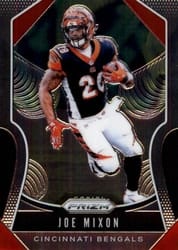 2019 Panini Prizm Base Set Joe Mixon #80 card