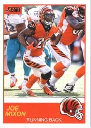 2019 Score Base Set Joe Mixon #93 card