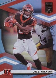 2020 Donruss Elite Base Set Joe Mixon #22 card