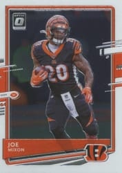 2020 Donruss Optic Base Set Joe Mixon #24 card