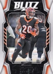 2020 Panini Playbook Blitz Joe Mixon #BLITZ-5 card