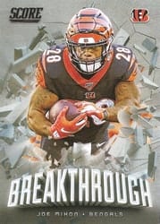2020 Score Breakthrough Joe Mixon #B-JM card