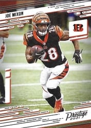 2021 Panini Prestige Base Set Joe Mixon #72 card