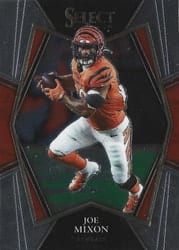 2021 Panini Select Base Set Joe Mixon #109 card