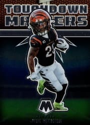2022 Panini Mosaic Touchdown Masters Joe Mixon #TD-12 card