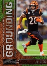 2022 Panini Playbook Grounding Joe Mixon #G-8 card