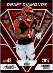 2023 Panini Absolute Draft Diamonds Joe Mixon #DD-20 card