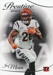 2023 Panini Prestige Base Set Joe Mixon #62 card