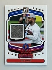 2025 Donruss Pro Bowl Materials Joe Mixon #7 card