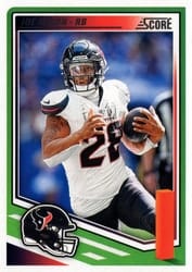 2025 Score Base Set Joe Mixon #38 card