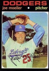 1971 Topps Base Set Joe Moeller #288 card