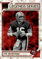 2019 Donruss The Legends Series Joe Montana #LS-8 card