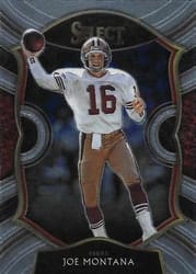 2020 Panini Select Base Set Joe Montana #19 card
