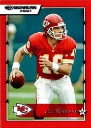 2021 Donruss Retro 2001 Joe Montana #01-28 card