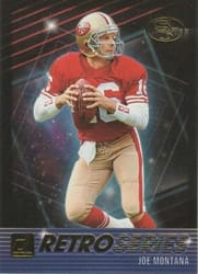 2021 Donruss Retro Series Joe Montana #RS15 card