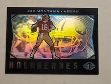2021 Panini Illusions HoloHeroes Joe Montana #HHJM-6 card