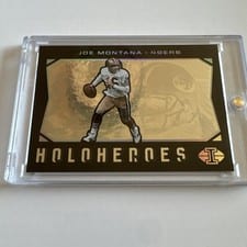 2021 Panini Illusions HoloHeroes Joe Montana #HHJM-8 card