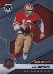 2021 Panini Mosaic Base Set Joe Montana #292 card
