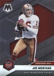 2021 Panini Mosaic Base Set Joe Montana #293 card