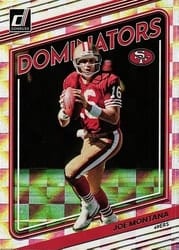 2022 Donruss Dominators Joe Montana #D36