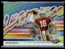 2022 Panini Contenders Optic Legitness Joe Montana #L-16 card