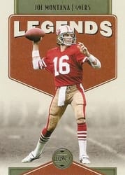 2022 Panini Legacy Base Set Joe Montana #102 card