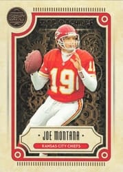 2022 Panini Legacy Time Machines Joe Montana #TM-4 card