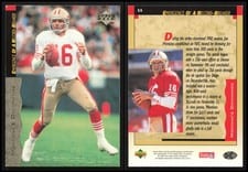 2023 Panini One Manga Joe Montana #11 card