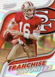 2023 Panini Prestige Franchise Favorites Joe Montana #7 card