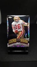 2024 Topps Chrome Legends of the Gridiron Joe Montana #LOG-10 card
