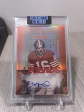 2024 Topps Signature Class Legends of Their Class Autographs Joe Montana #LCA-JM card