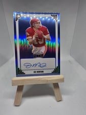 2025 Leaf Metal 92 Autographs Joe Montana #92L-JM3 card