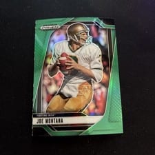 2025 Panini Prizm Draft Picks Base Set Joe Montana #184 card