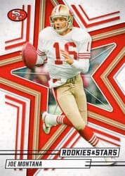 2025 Panini Rookies & Stars Base Set Joe Montana #22 card