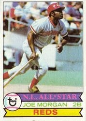 1979 Topps Base Set Joe Morgan #20 card