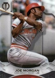 2019 Topps Tribute Base Set Joe Morgan #52 card