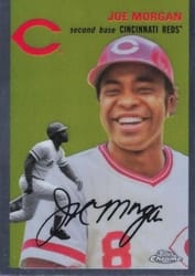 2023 Topps Chrome Platinum Anniversary Base Set Joe Morgan #427 card