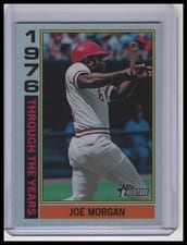 2025 Topps Heritage Through The Years Joe Morgan #TTY-1 card