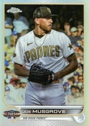 2022 Topps Chrome Update 2022 All-Star Game Joe Musgrove #ASGC-44 card