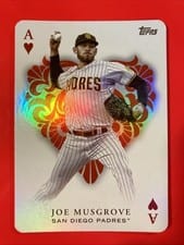 2023 Topps All Aces Autographs Joe Musgrove #AA-18 card
