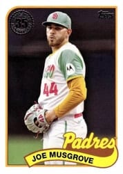 2024 Topps 1989 Topps Baseball 35th Anniversary (Series 2) Joe Musgrove #89B2-19 card
