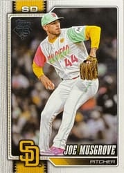 2026 Topps Base Set Joe Musgrove #636 card