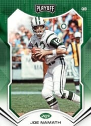 2021 Panini Playoff Base Set Joe Namath #24 card